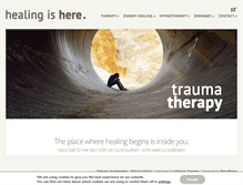 Tablet Screenshot of healingishere.com